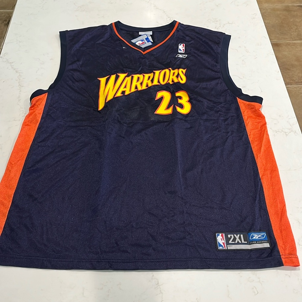Warriors Jason Richardson basketball jersey. New with tags. 2XL